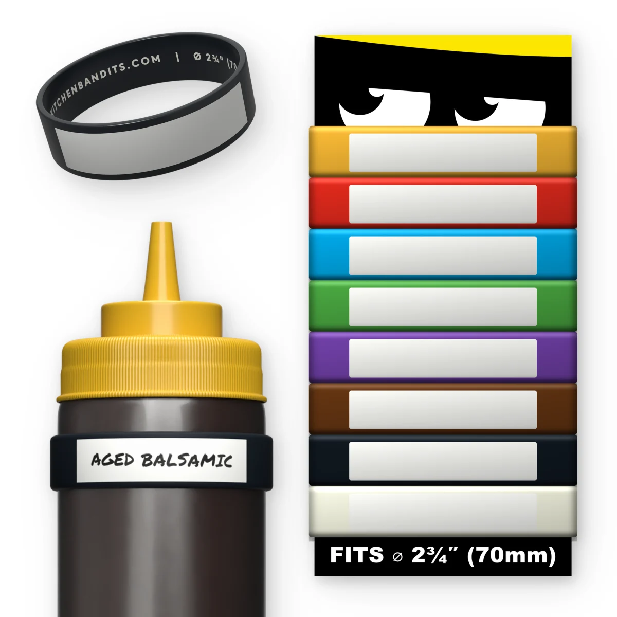 Kitchen Bandits 8-pack in Multicolour