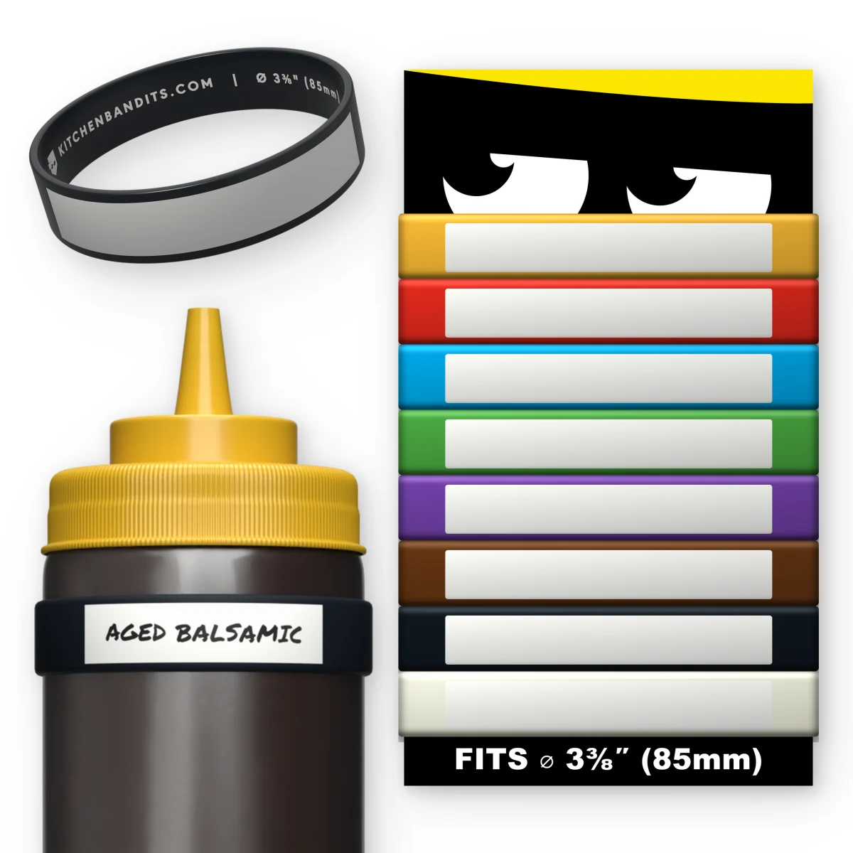 Kitchen Bandits 8-pack in Multicolour